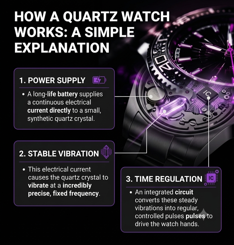 Quartz movement