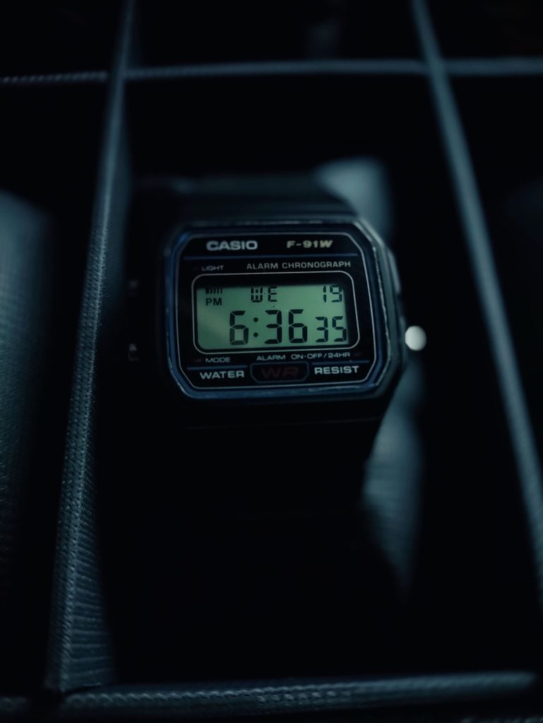 Digital watch movement