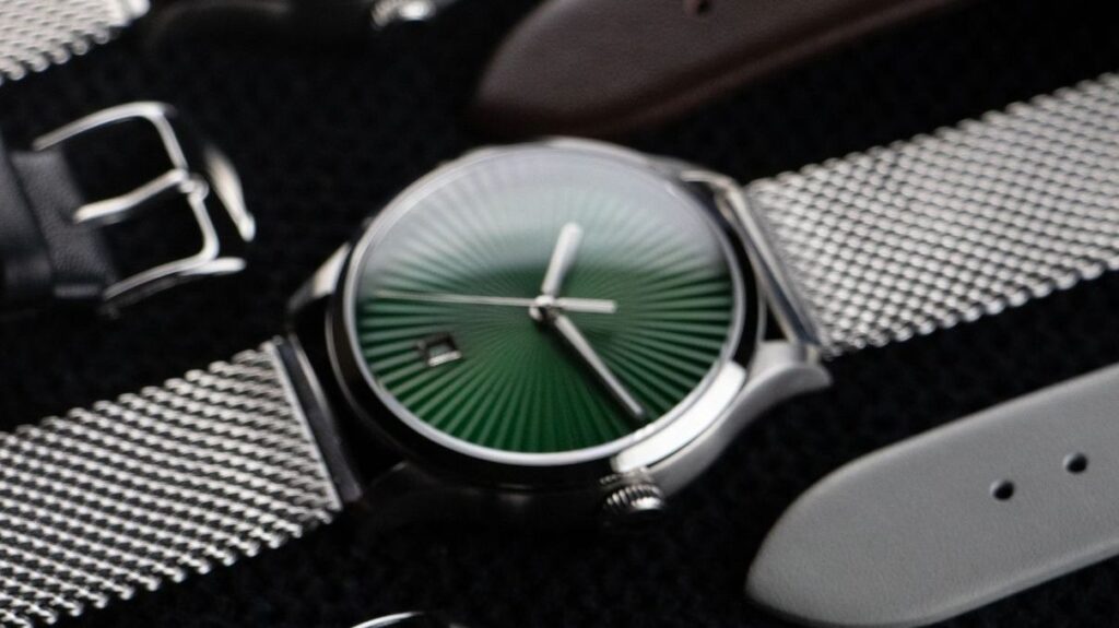 Mezei Watches – Racing Green dress watch
