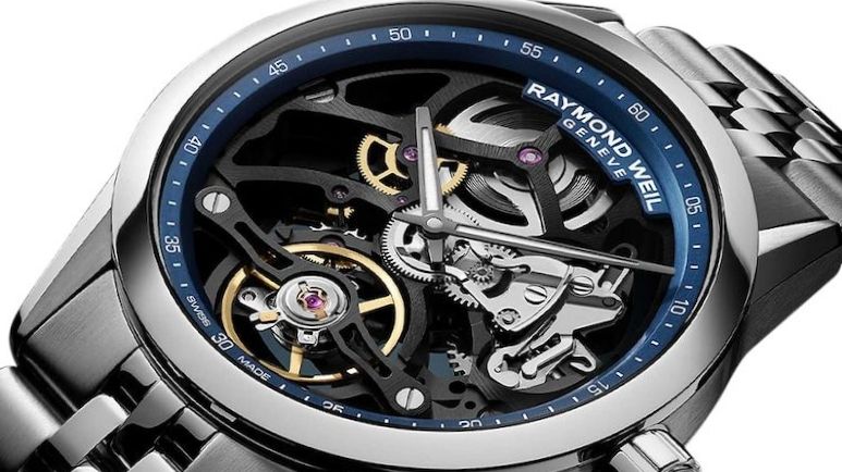 Raymond Weil Freelancer skeleton watch