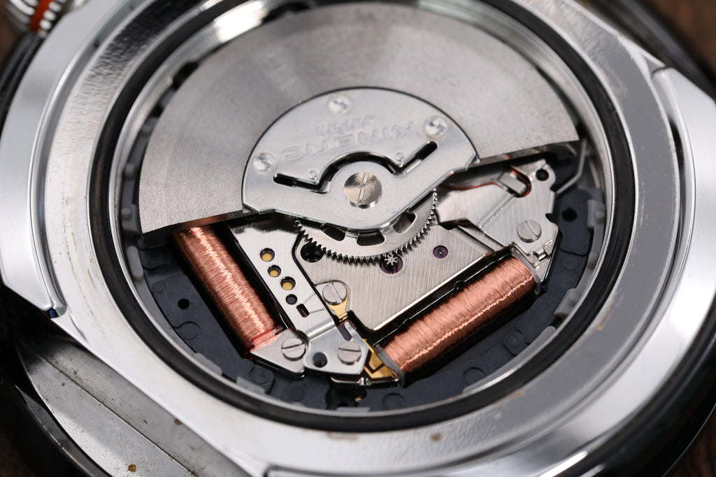 Kinetic watch movement