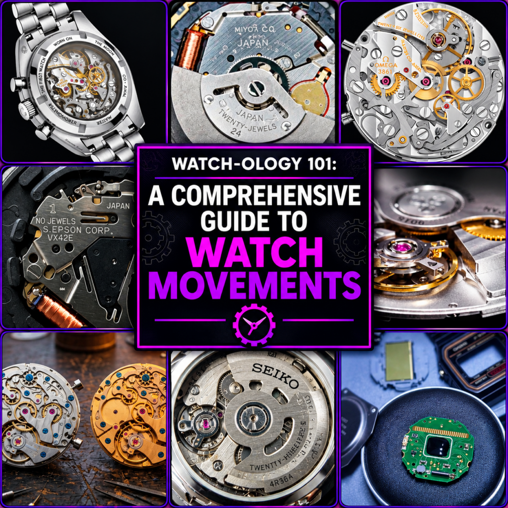 Watch movements explained: automatic, quartz, digital and more