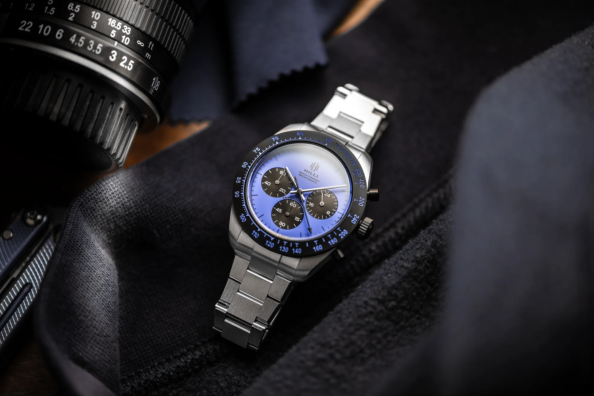 Hilli Watch Company hilli sport blue panda