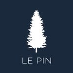 watch company logo featuring a white pine tree silhouette emblem above clean white sans-serif text on a dark navy background.